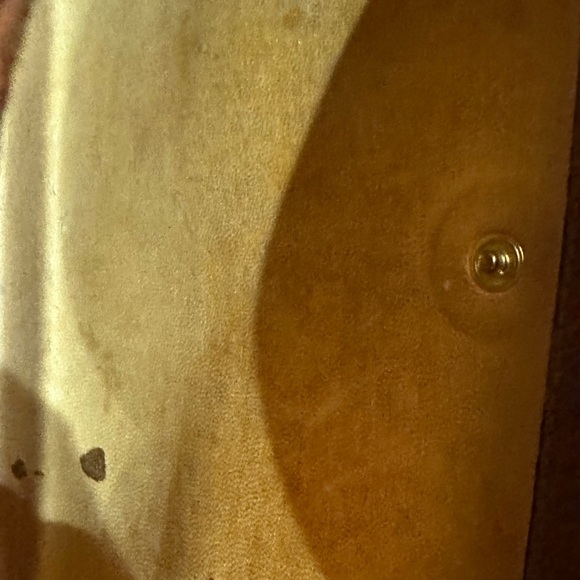 *AUTHENTIC** Gucci Vintage Brown Leather Flap bag - Picture 7 of 12